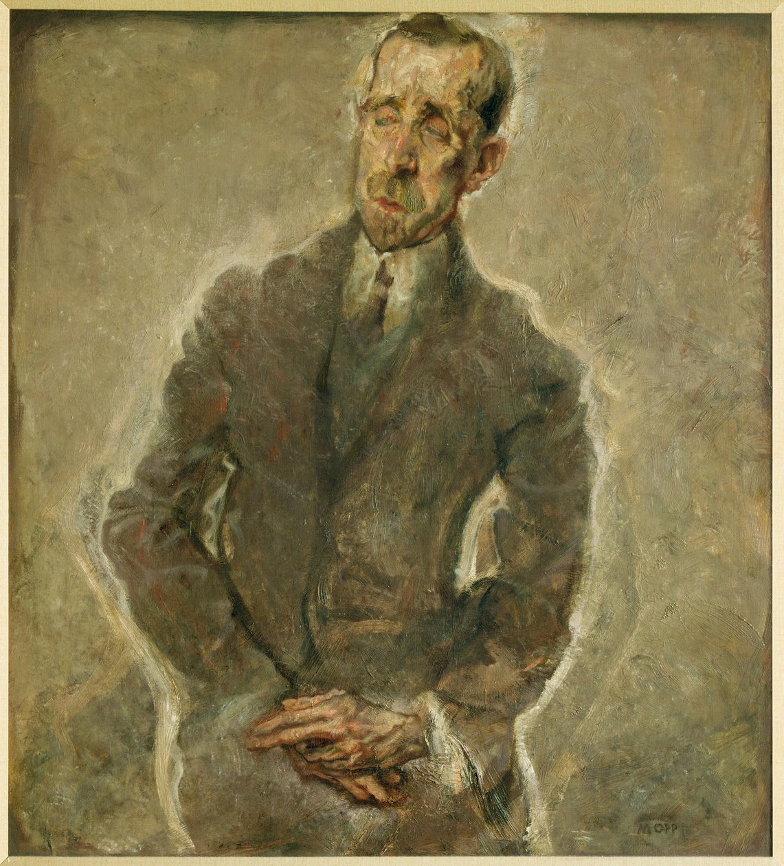 Schriftsteller Heinrich Mann, Bruder von Thomas von Max Oppenheimer