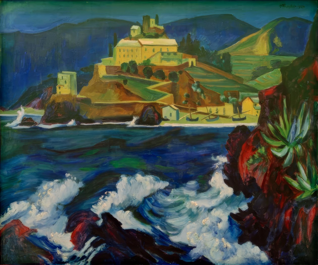 Kloster von Monterosso von Max Pechstein
