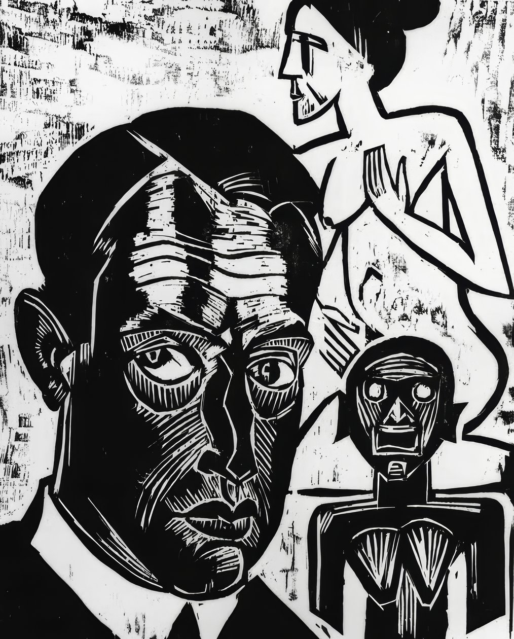 Selbstbildnis von Max Pechstein