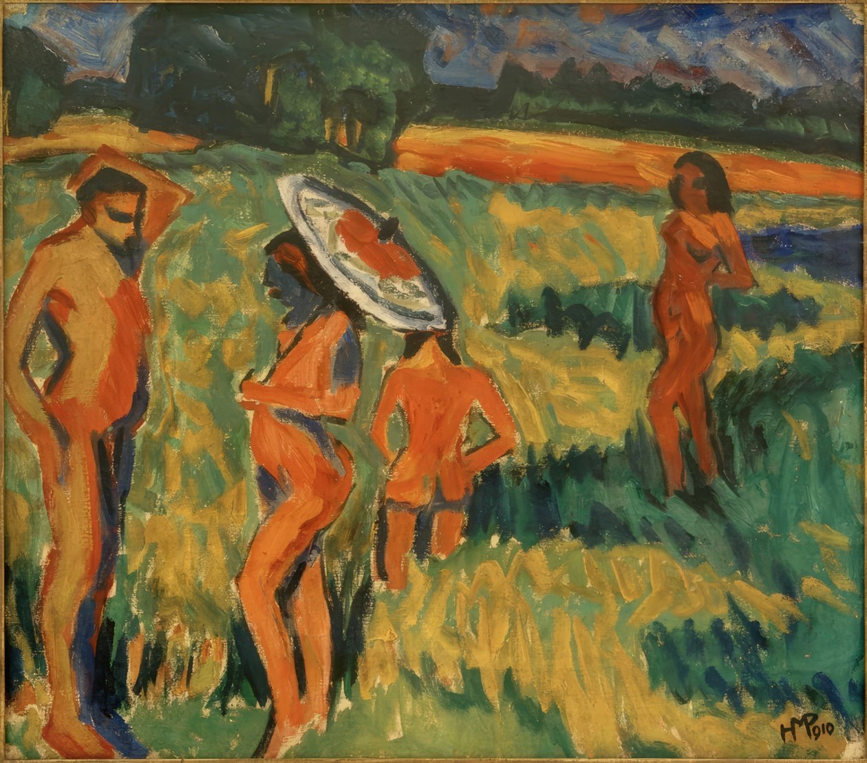 Sommer von Max Pechstein