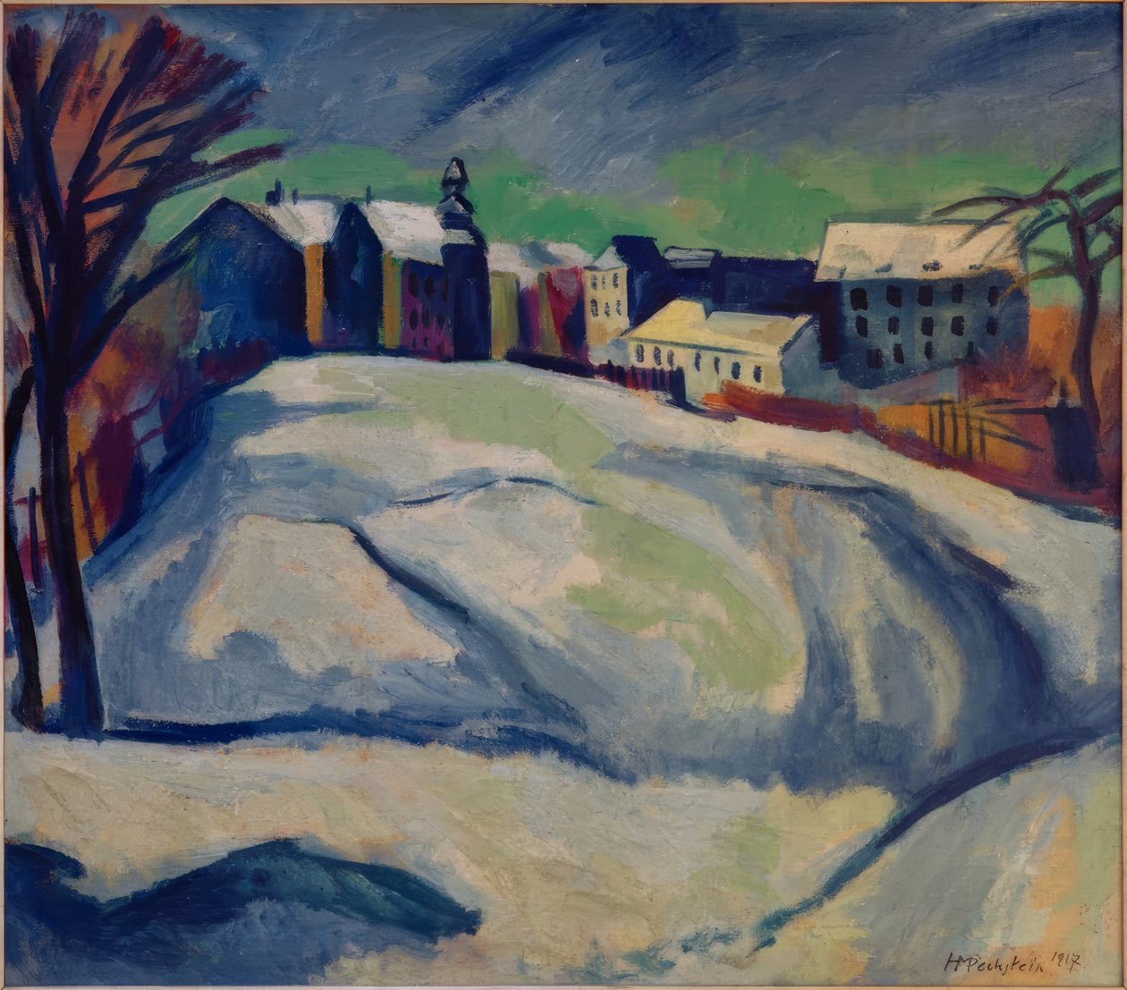 Winterlandschaft II von Max Pechstein
