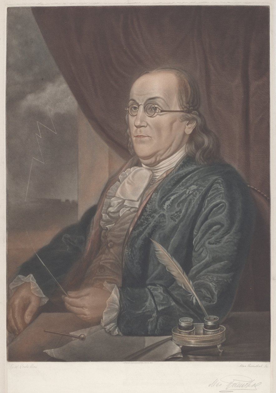 Benjamin Franklin von Max Rosenthal