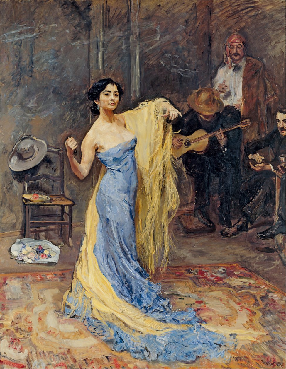 Porträt der Tänzerin Marietta di Rigardo von Max Slevogt