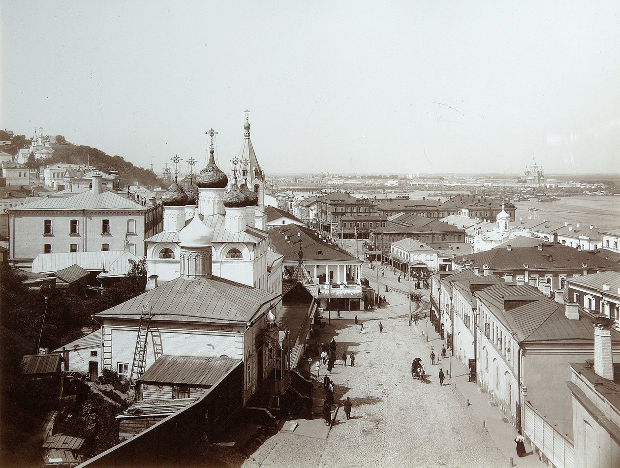Die Kirche der Geburt Johannes des Vorläufers, Nischni Nowgorod, Russland, 1896 von Maxim Dmitriev