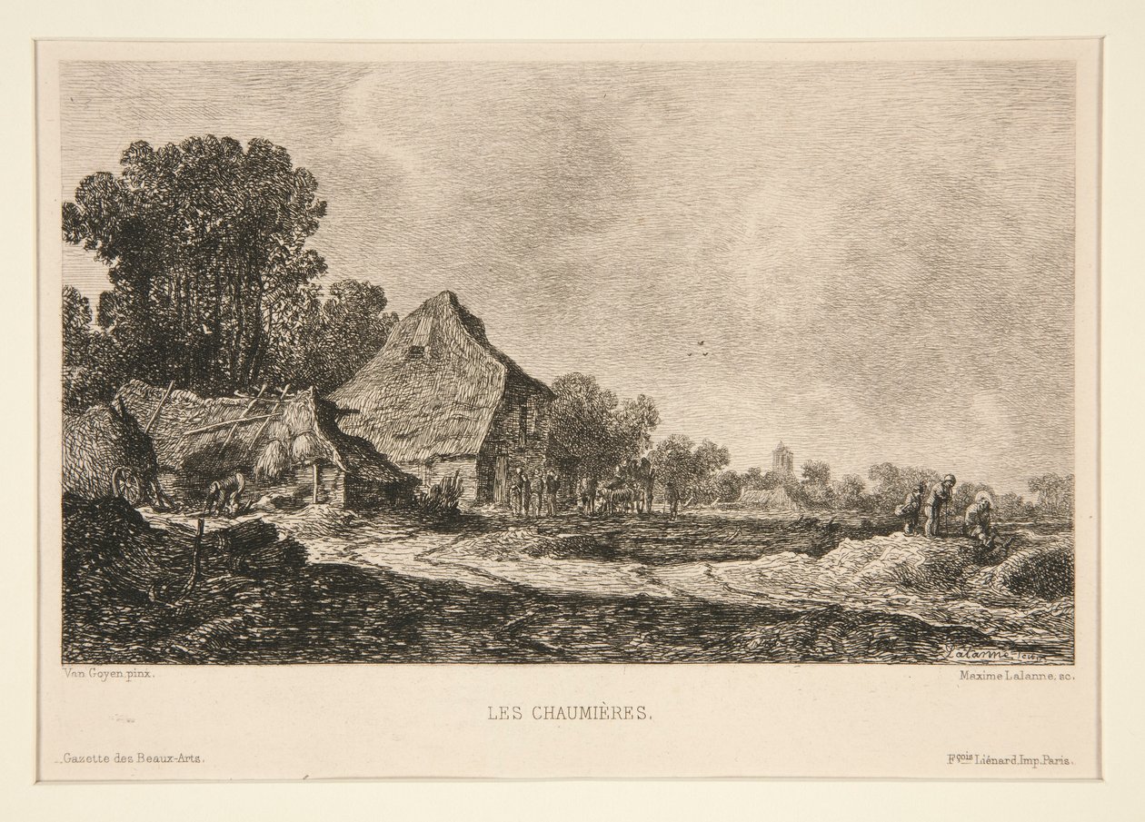 Die Hütten von Maxime Lalanne