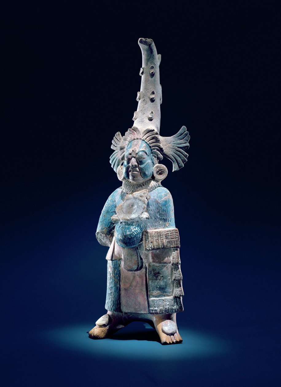 Priester in zeremoniellen Gewändern, Insel Jaina von Mayan