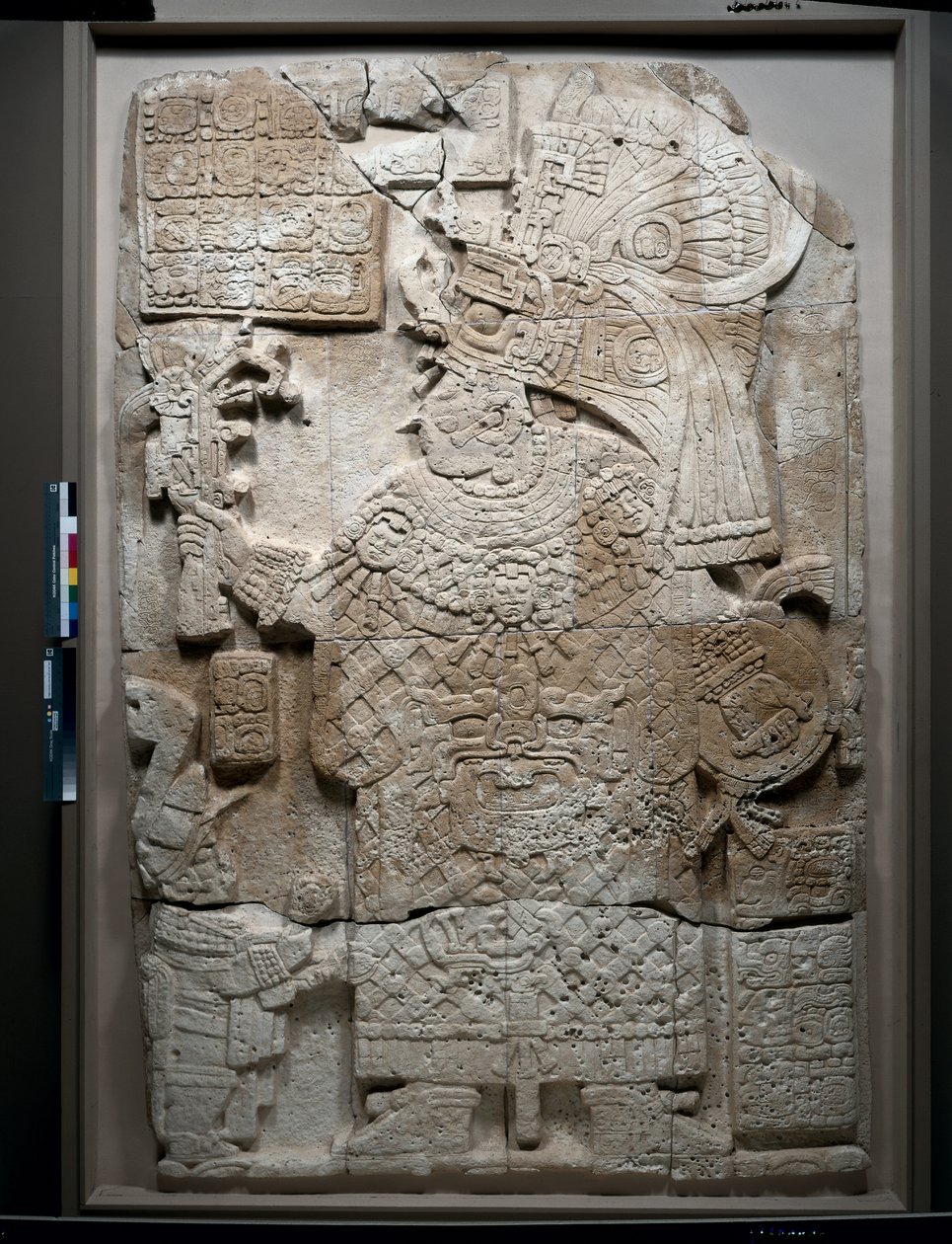 Vorderseite einer Stela, Klassische Periode, 