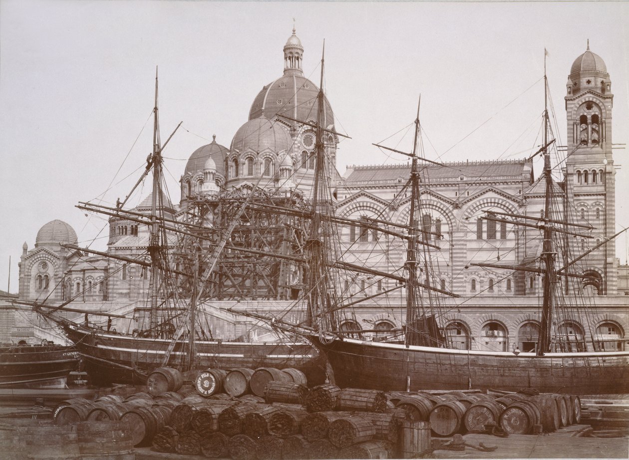 Kathedrale von Marseille, ca. 1893 von Mederic Mieusement