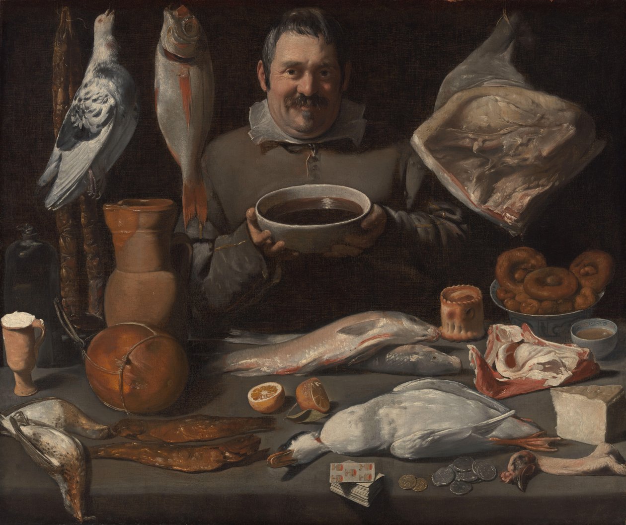 Küchenszene von Meester van de Amsterdamse Bodegón