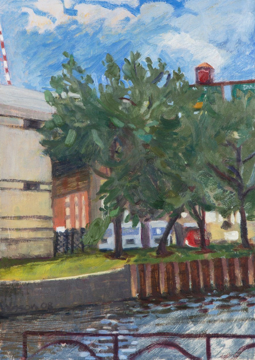 Chicago River an der Erie St, 2008 von Megan Williamson