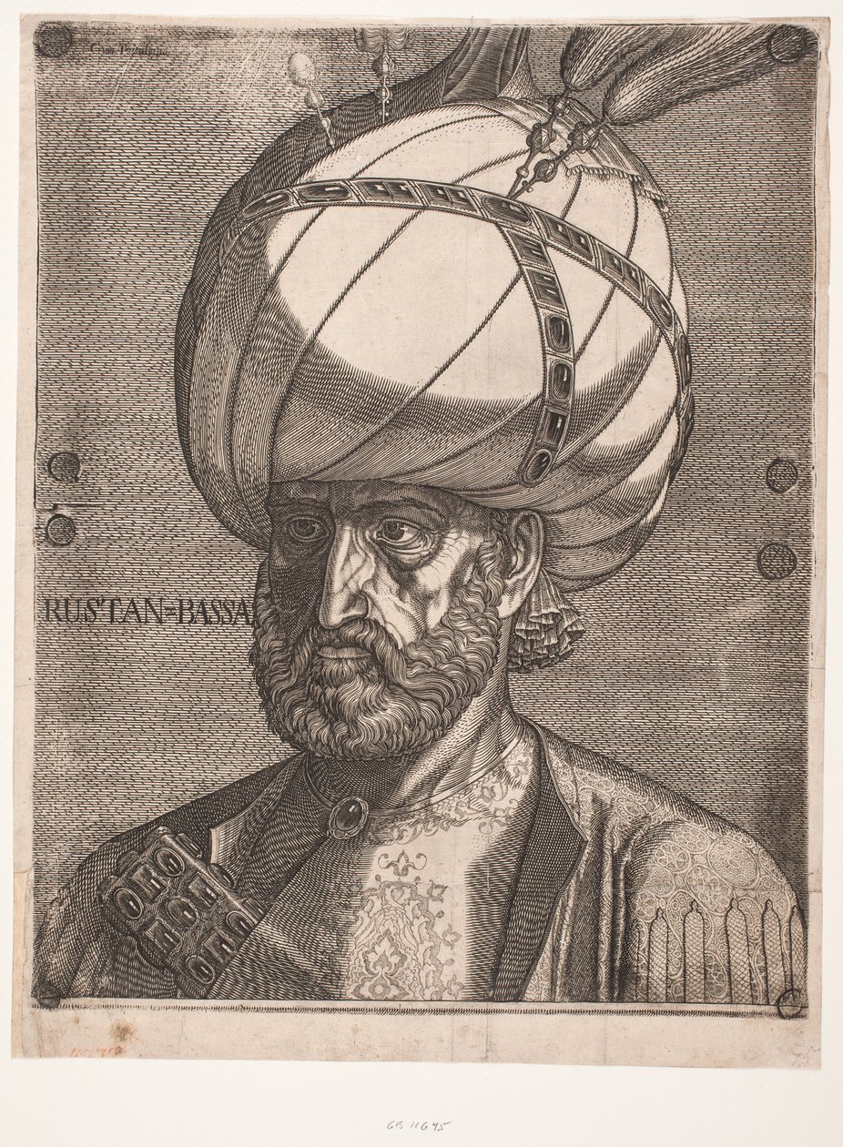 Prinz Ismael, persischer Gesandter von Melchior Lorck