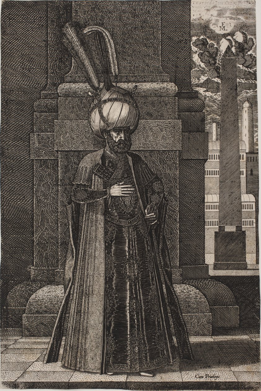 Prinz Ismael, persischer Gesandter von Melchior Lorck