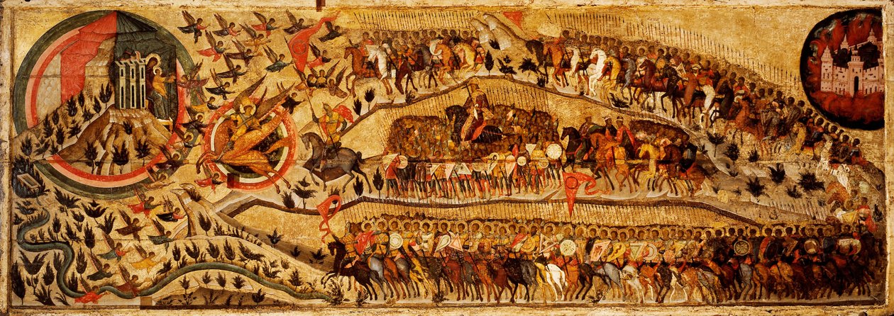 Gesegnet sei das Heer des Königs des Himmels, 1550er Jahre von Metropolitan of Moscow Athanasius