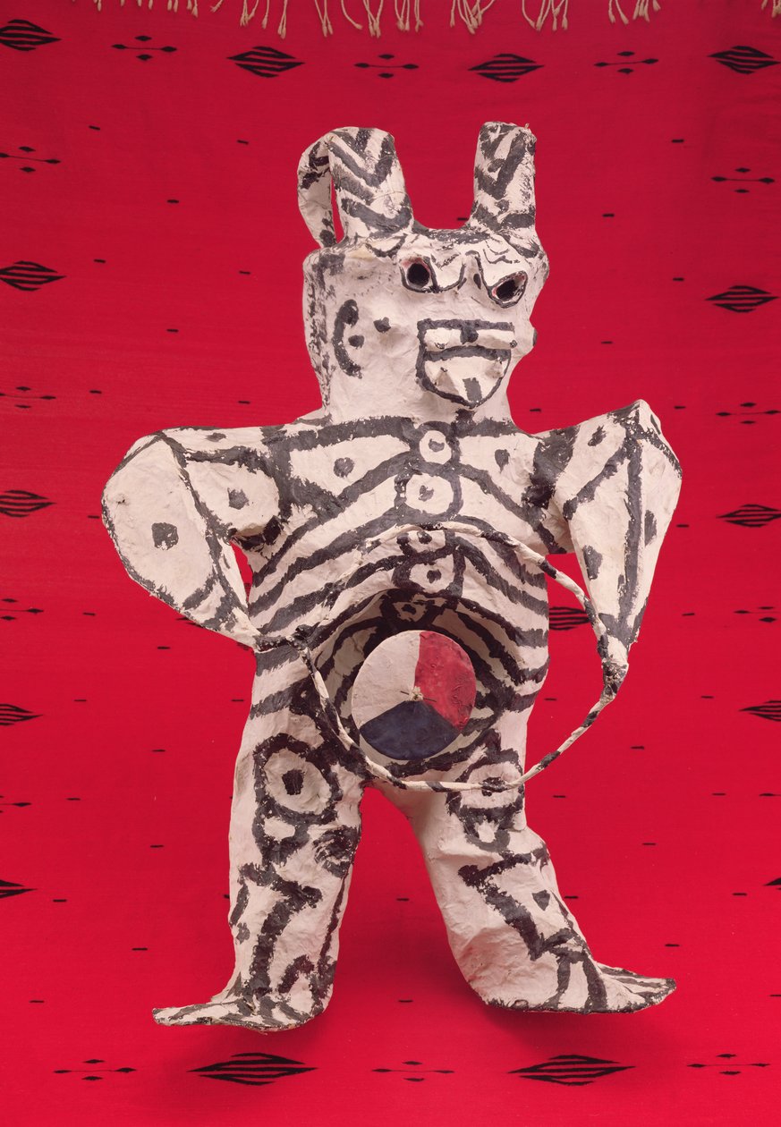 Tag der Toten Figur aus Oaxaca von Mexican School