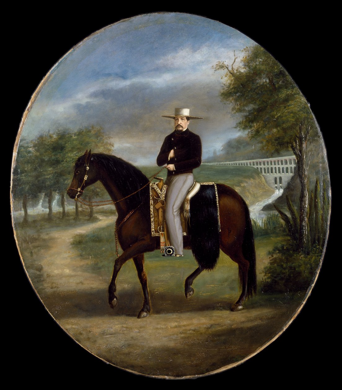 Don Manuel Romero de Terreros Villamil von Mexican School