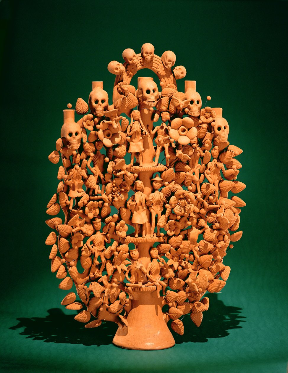 Baum des Lebens von Mexican School