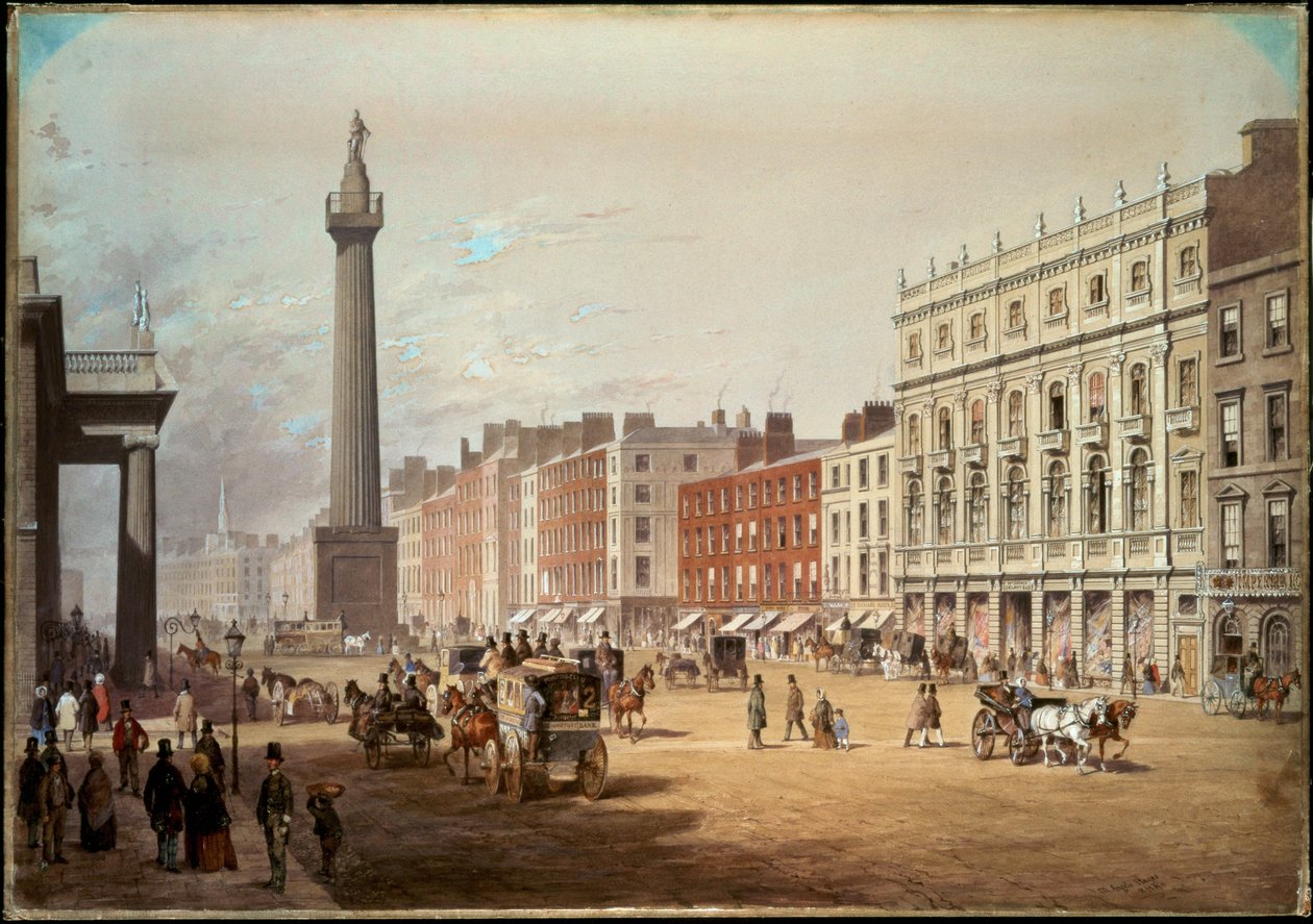 Sackvillestreet, Dublin von Michael Angelo Hayes