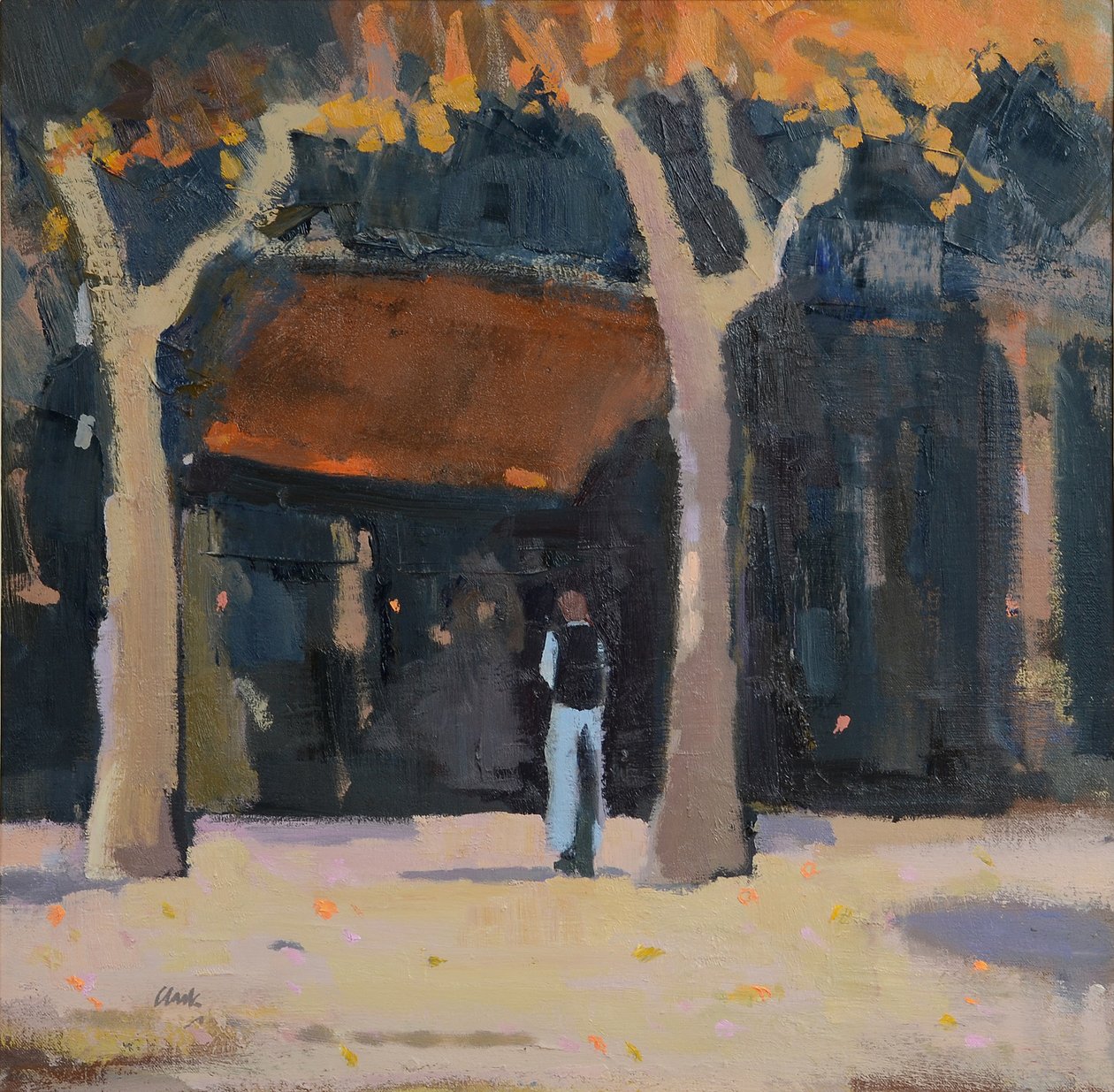 Nachmittag, Südwestfrankreich, 2015 von Michael G. Clark