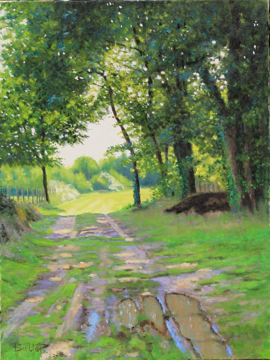 Chemin de Gironde, 2018 von Michel Bultet