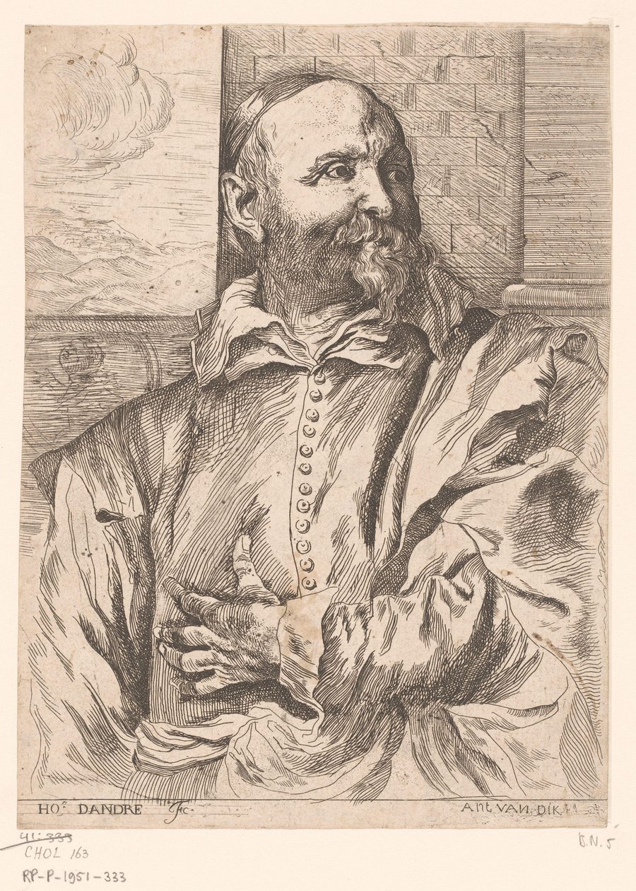 Porträt von Jan (I) Snellinck von Michel Francois Dandre Bardon