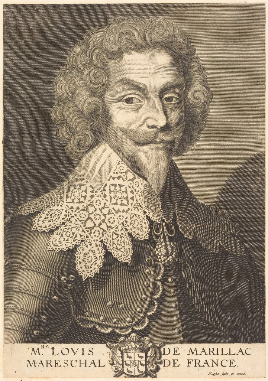 Louis de Marillac, Herzog von Beaufort von Michel Lasne