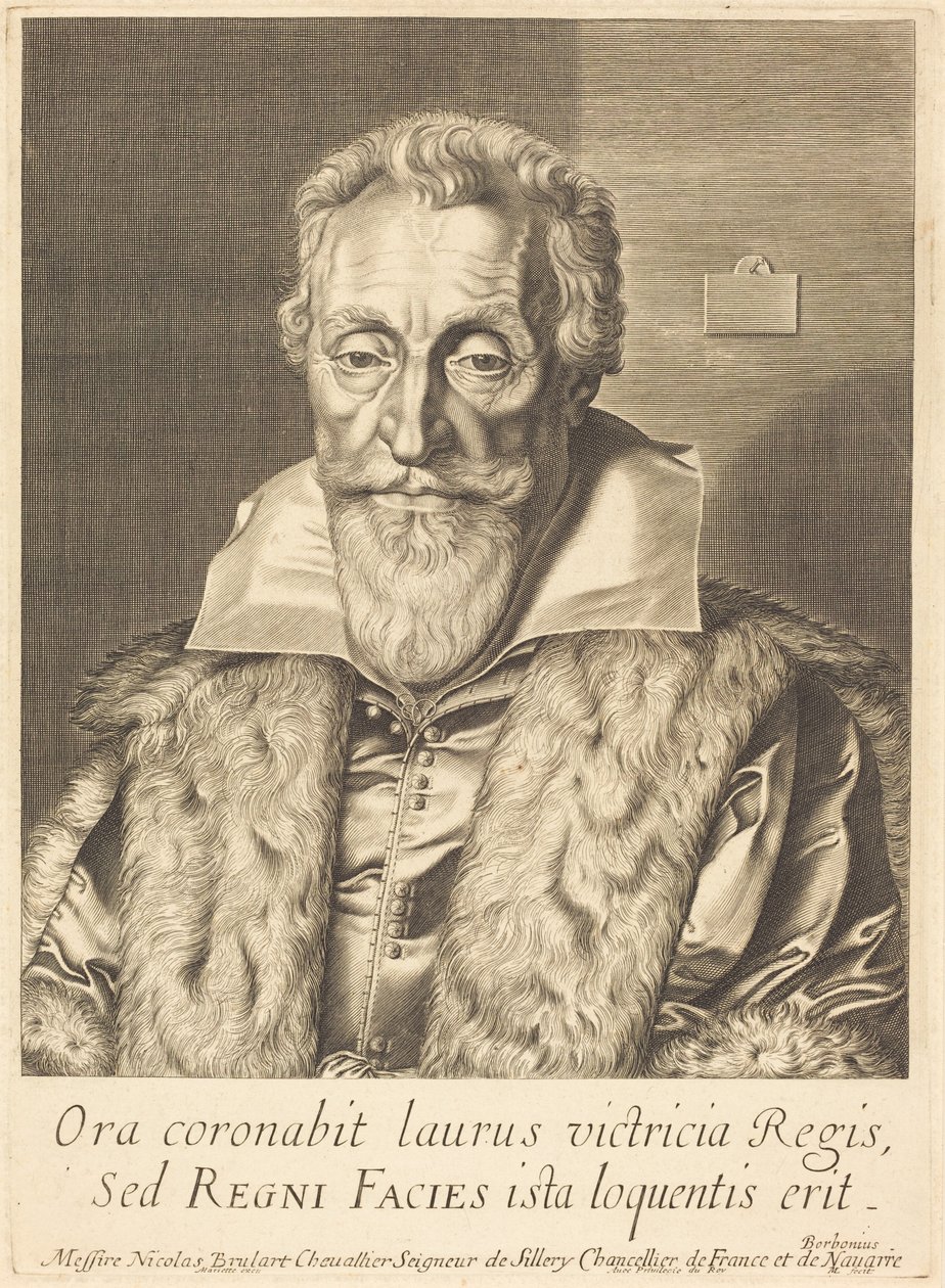 Nicolas Brulart von Michel Lasne