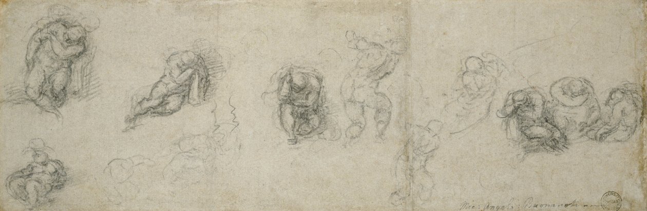 Studie der Apostel von Michelangelo Buonarroti