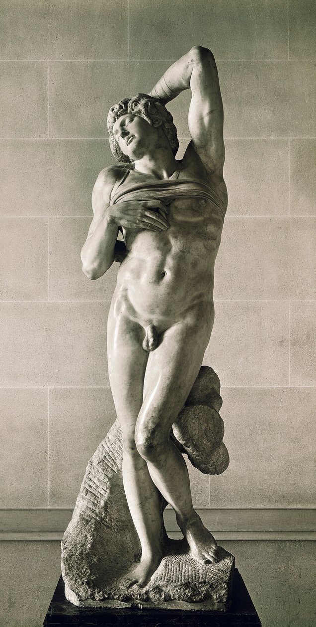 Gefangener, genannt Der sterbende Sklave von Michelangelo Buonarroti