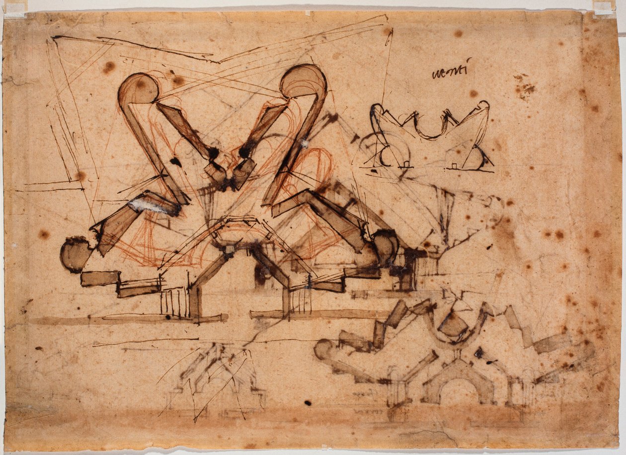Entwurf für die Porta al Prato von Michelangelo Buonarroti