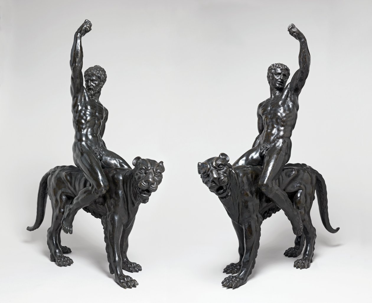 Nackte Bacchantinnen reiten auf Panthern, ca. 1506-08 von Michelangelo Buonarroti