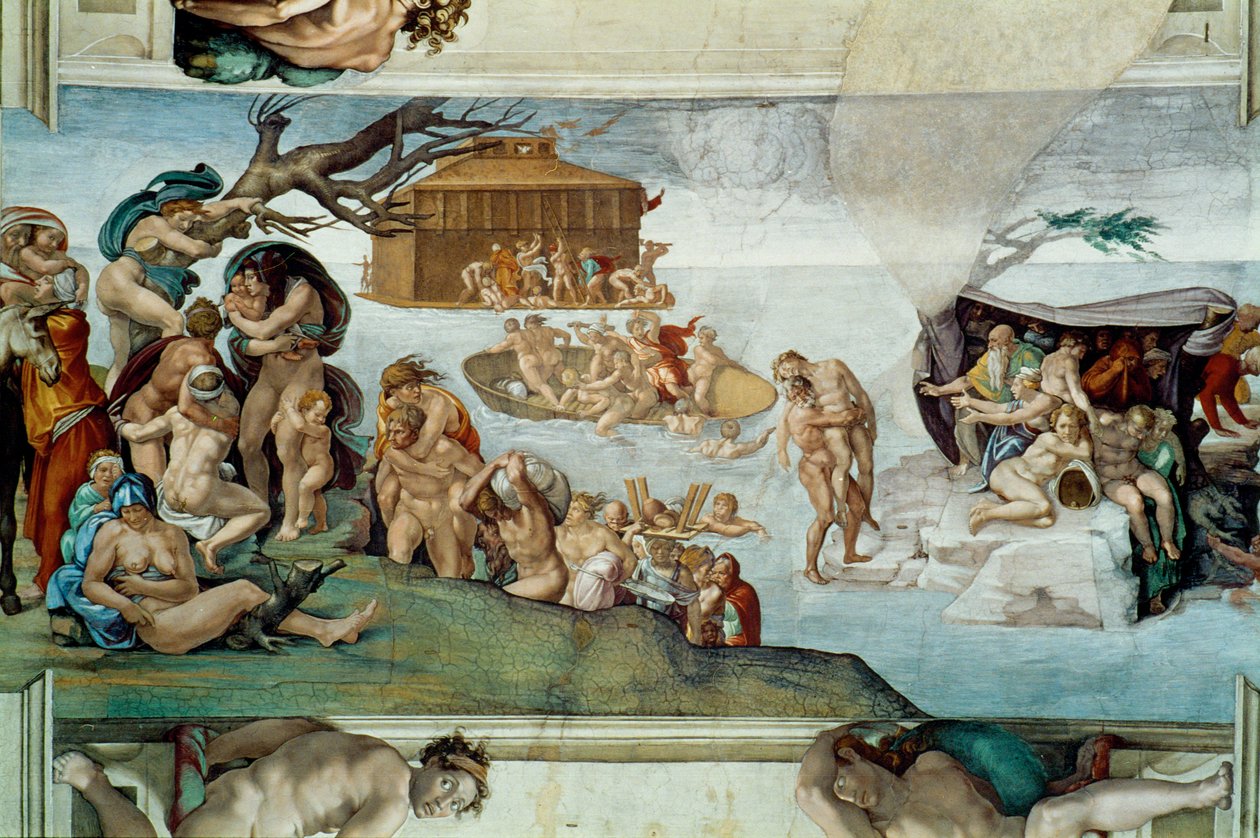Die Sixtinische Kapelle von Michelangelo Buonarroti
