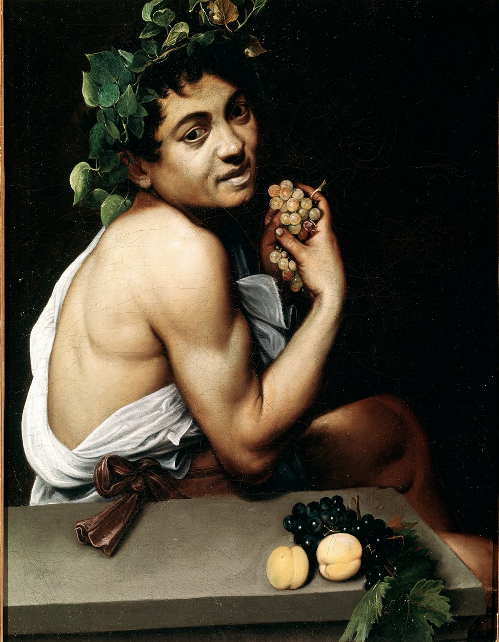 Der junge Bacchus (Bacchino) krank von Michelangelo Merisi da Caravaggio