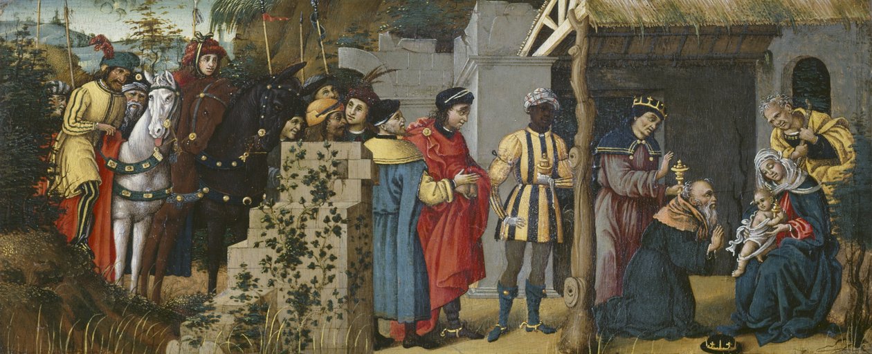 Anbetung der Könige, ca. 1500-10 von Michelangelo di Pietro Mencherini