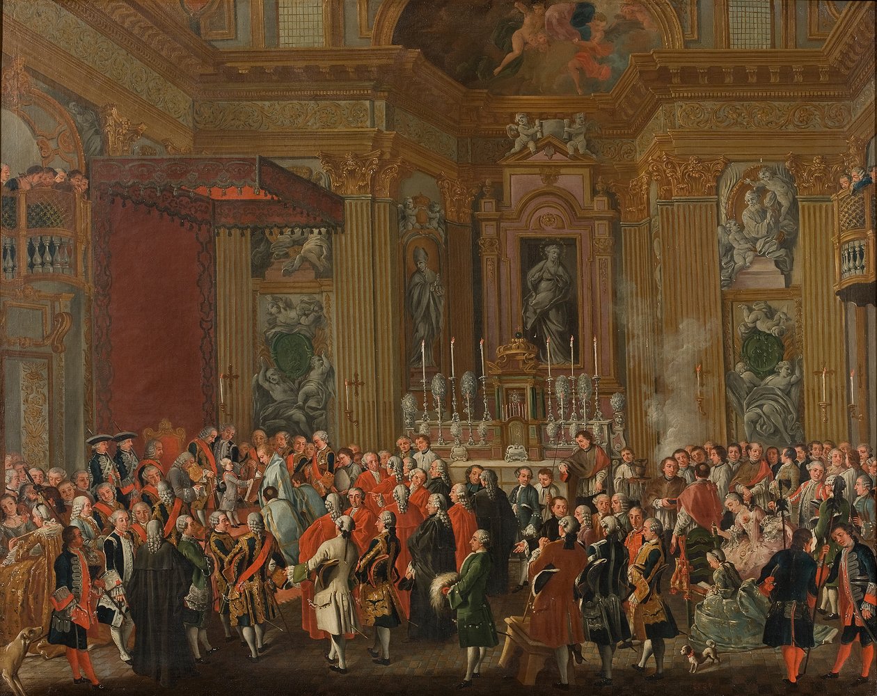 Jura de Fernando IV als König von Neapel von Michele Foschini