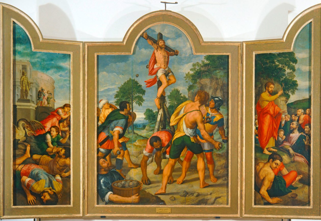 Das Martyrium des Heiligen Philippus von Michiel I Coxie or Coxcie