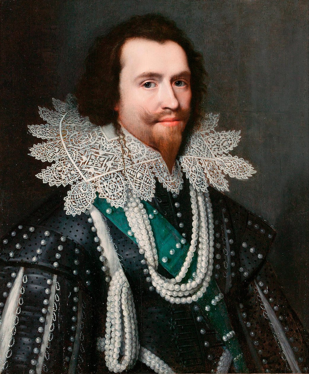 Porträt von George Villiers, Herzog von Buckingham von Michiel Jansz. van Miereveld