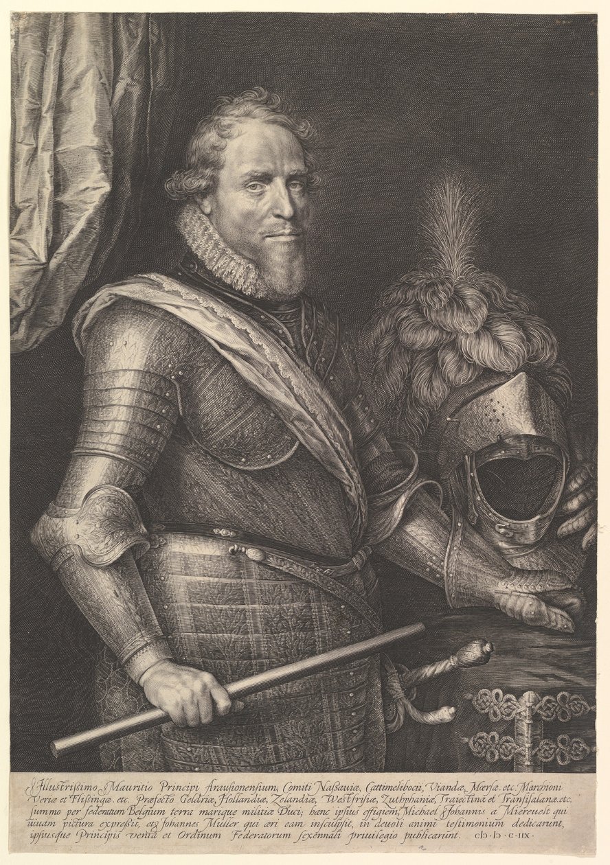 Prinz Maurits von Oranien, 1608 von Michiel Jansz van Miereveld
