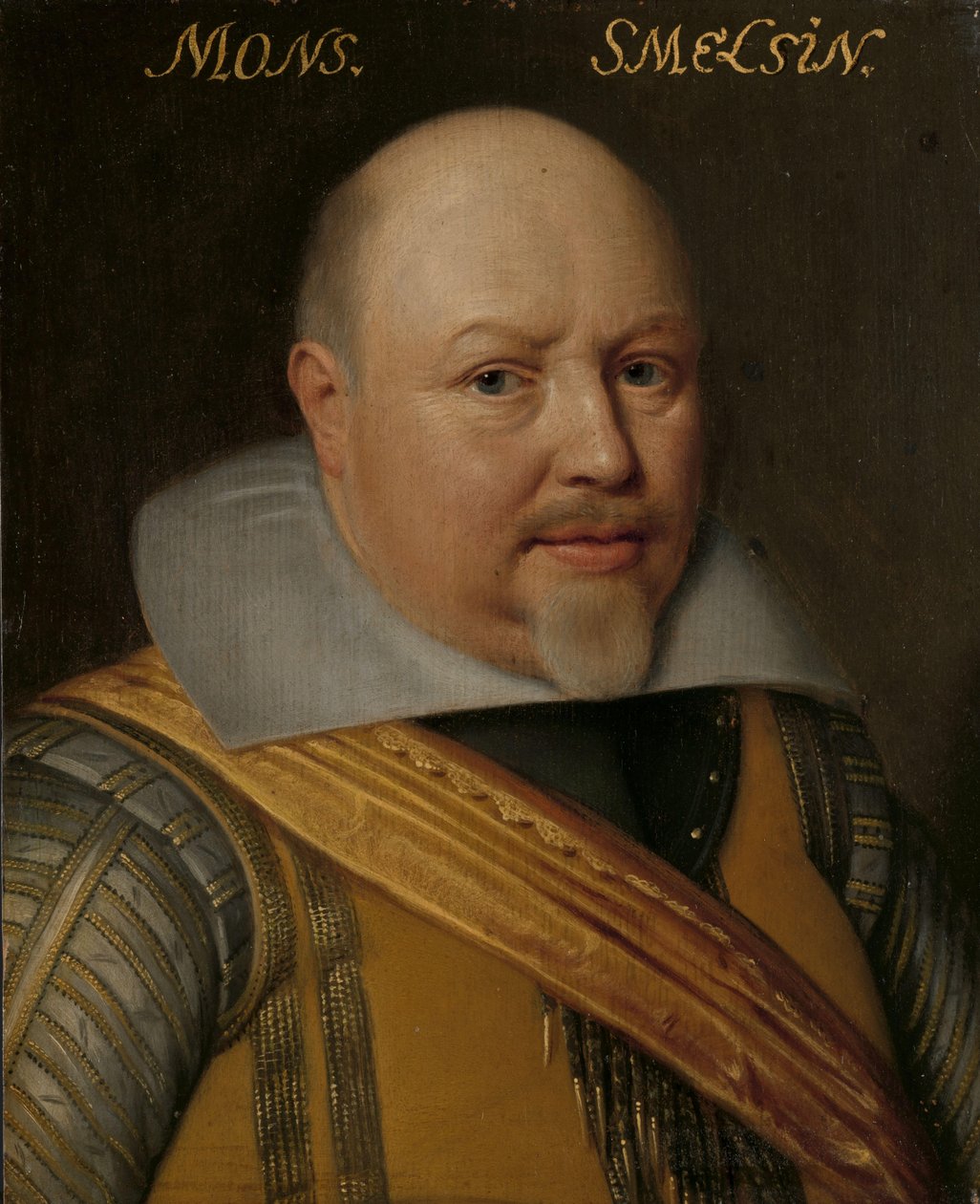 Porträt von Nicolaas Schmelzing von Michiel Jansz van Mierevelt (workshop of)