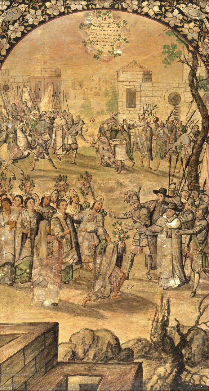 Die Eroberung Mexikos durch Hernán Cortés von Miguel and Juan Gonzalez