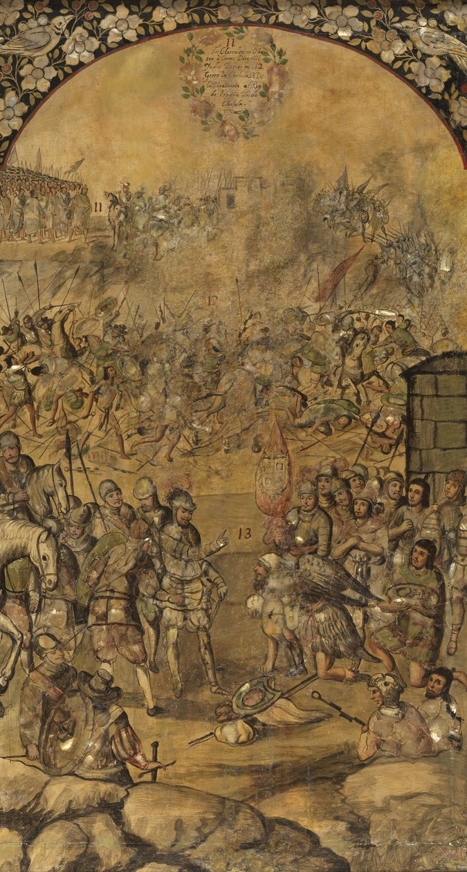 Die Eroberung Mexikos durch Hernan Cortes von Miguel and Juan Gonzalez