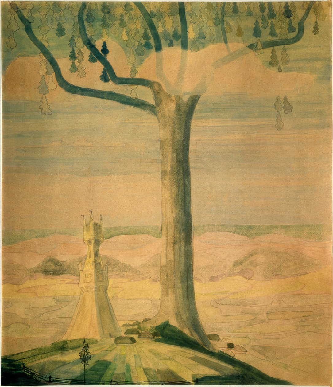 Andante (Sonate IV) von Mikalojus Ciurlionis