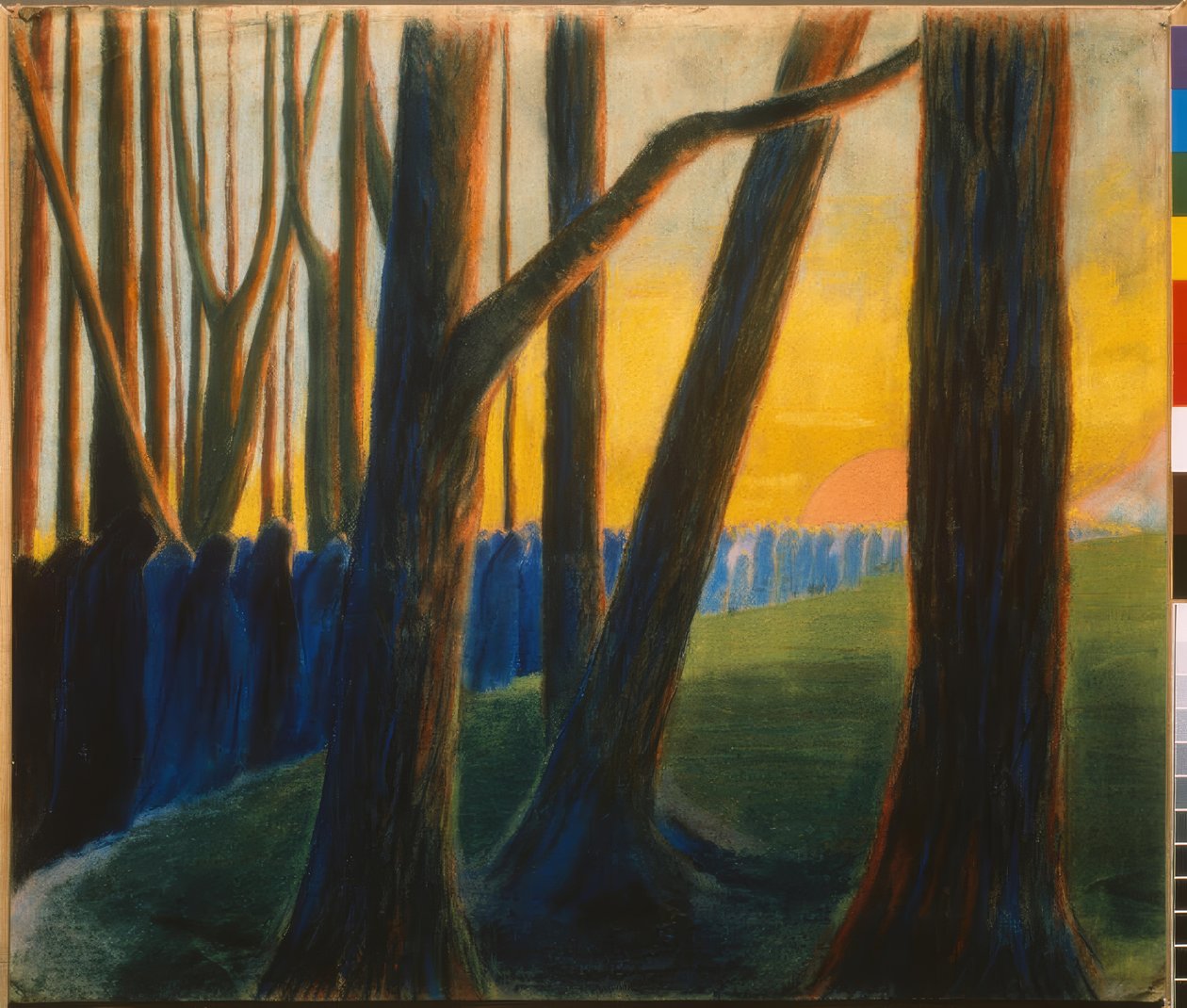 Trauersinfonie (III) von Mikalojus Ciurlionis