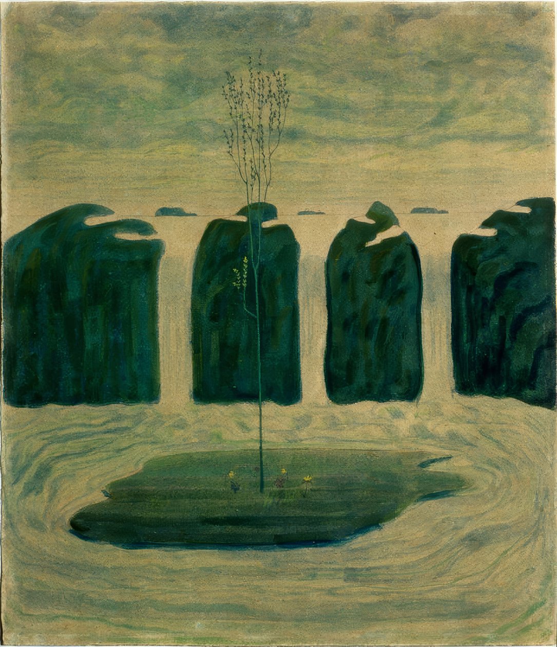 Frühling (II) von Mikalojus Ciurlionis