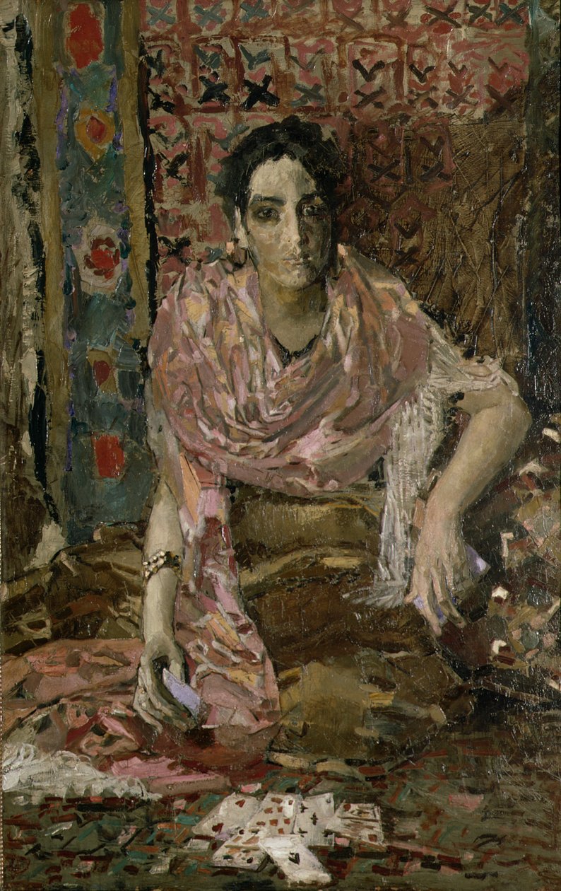 Die Wahrsagerin, 1895 von Mikhail Aleksandrovich Vrubel