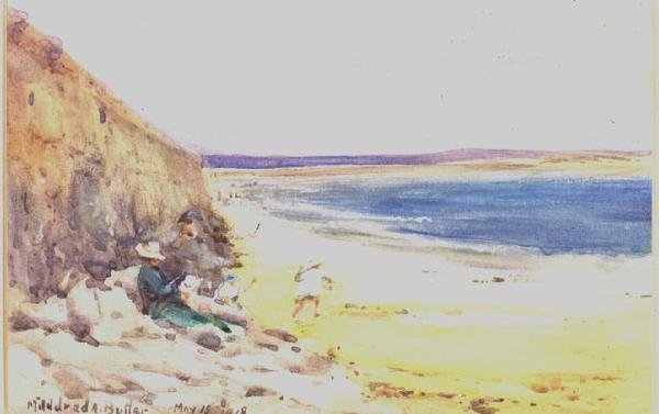 Am Strand von Mildred Anne Butler