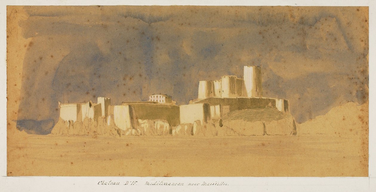 Chateau D'If von Miner Kilbourne Kellogg: Kunstdruck