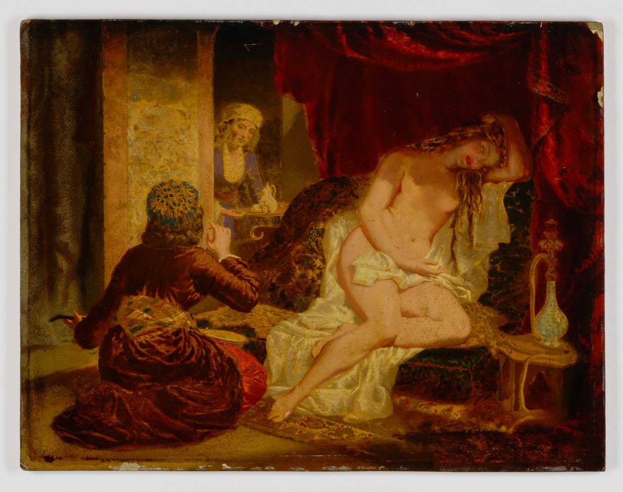 Orientalische Prinzessin nach dem Bad, ca. 1866 von Miner Kilbourne Kellogg