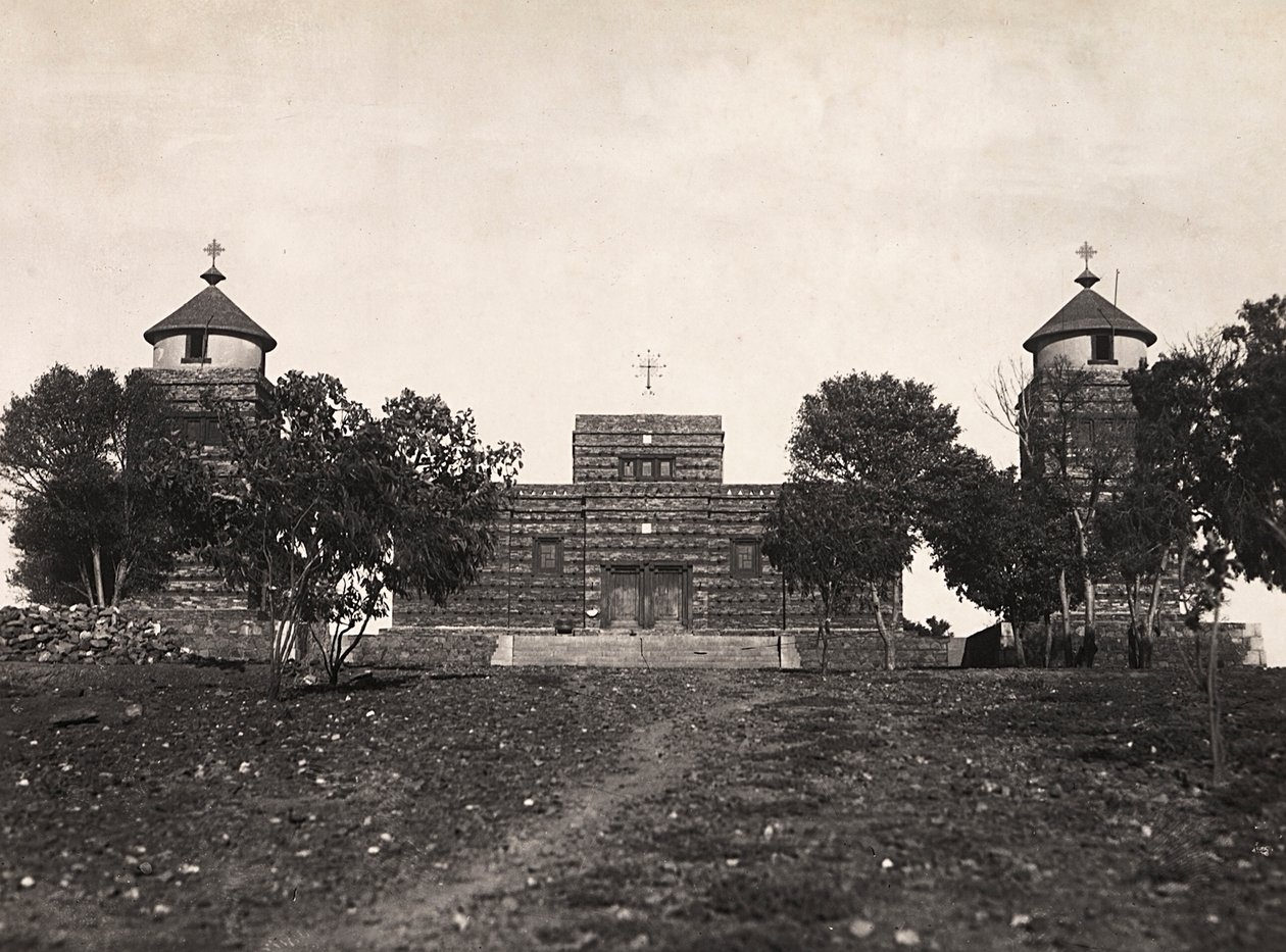 „Ein Imperium aufbauen“ im faschistischen Zeitalter: eine abessinische Kirche von Asmara, 09.05.1936 von Modestino Baldinetti