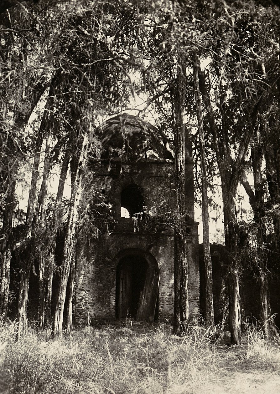 „Ein Imperium aufbauen“ im faschistischen Zeitalter: Eingang zum Lusthaus von König Fasil, 09/05/1936 von Modestino Baldinetti