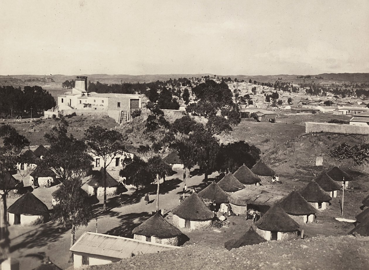 „Ein Imperium aufbauen“ im faschistischen Zeitalter: das indigene Viertel von Asmara, 09/05/1936 von Modestino Baldinetti
